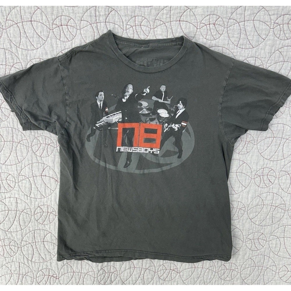 Newsboys 2011 Born Again Experience Double Sided Tour Shirt / Women's Large